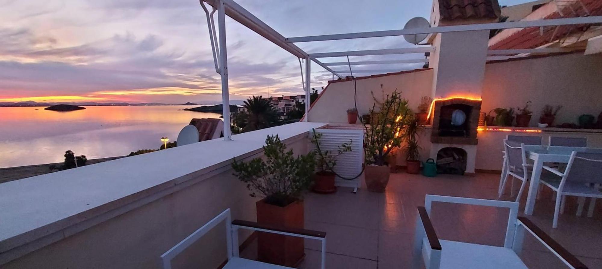 Nido Del Amor Deluxe 1A Linea Terraza Indoorpool Wifi Aire Netflix 10 Metros A Cala Del Pino La Manga del Mar Menor Luaran gambar